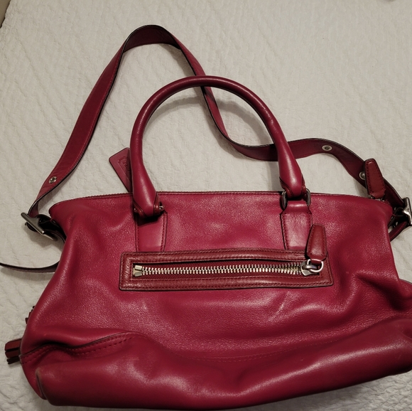 Wine color Coach Bag - Picture 4 of 4